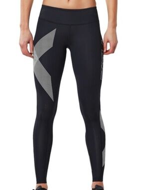 2XU Black High-Waist Compression Leggings Women’s Size Small S